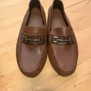 Cole Haan Men's Tan Leather Loafers